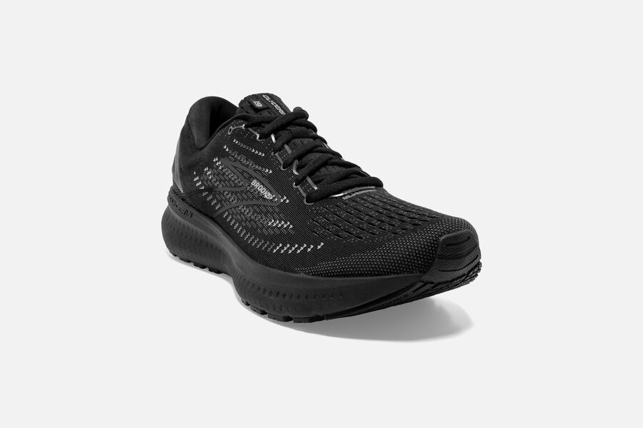 Brooks Glycerin 19 Road Running Shoes Womens - Black - ZDOQJ-9385